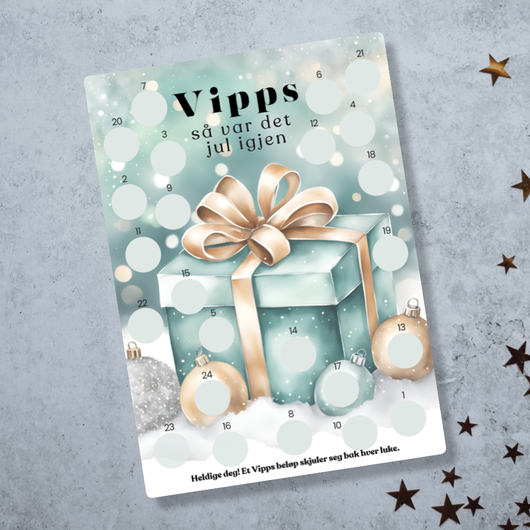 Vipps - Scratch-off Julekalender