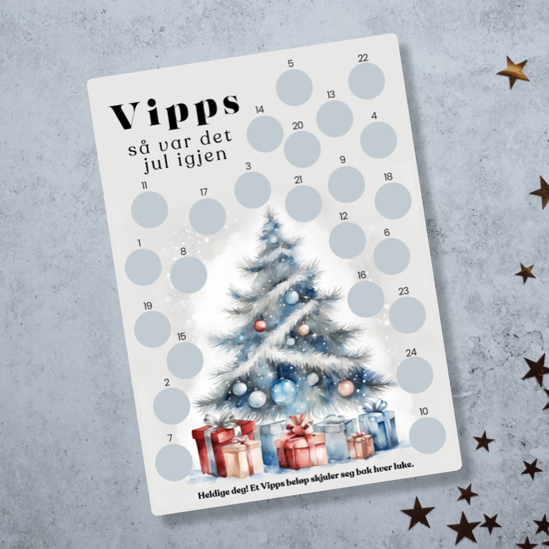 Vipps - Scratch-off Julekalender