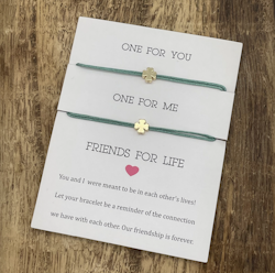 Parsley & Pepper - Friends for Life Bracelet - Kløver Mint