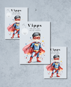 3pk Vipps Skrapekort - Superhero