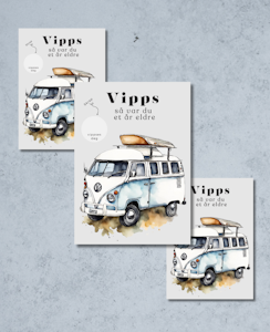 3pk Vipps Skrapekort - Campervan