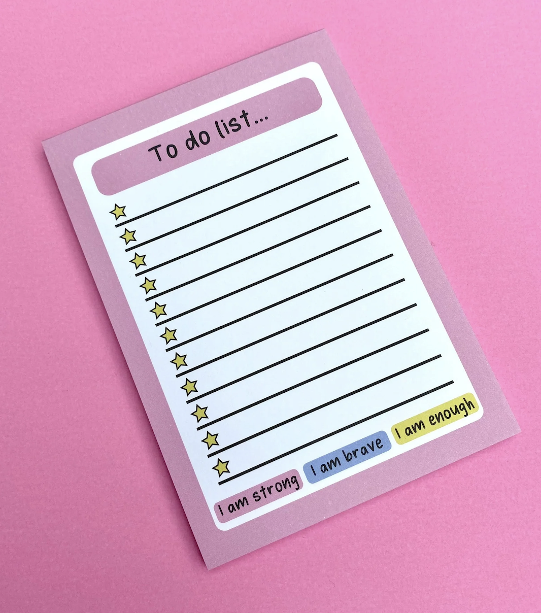 The Happy Company   "To-Do List"  - Notepad