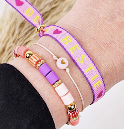 Ribbon Bracelet - Bestie