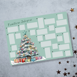 Scratch-off  Julekalender - Familiens Juleprat