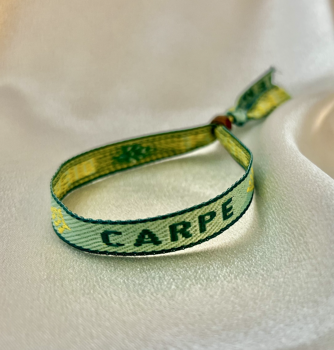 Ribbon Bracelet - Carpe Diem