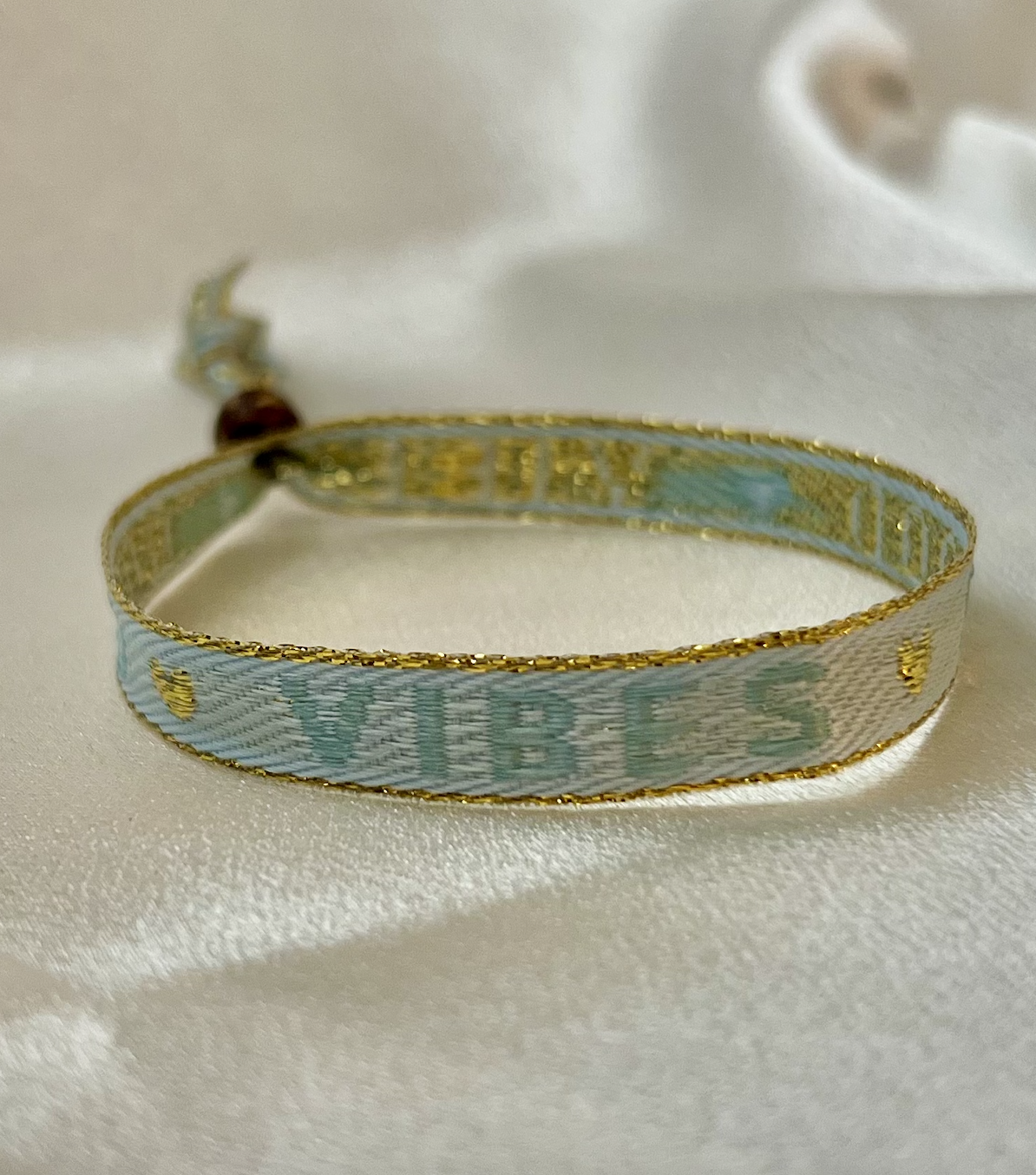 Ribbon Bracelet - Good Vibes