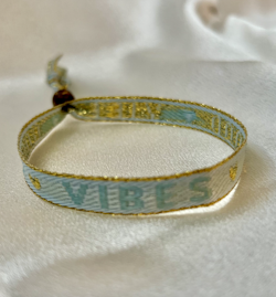 Ribbon Bracelet - Good Vibes