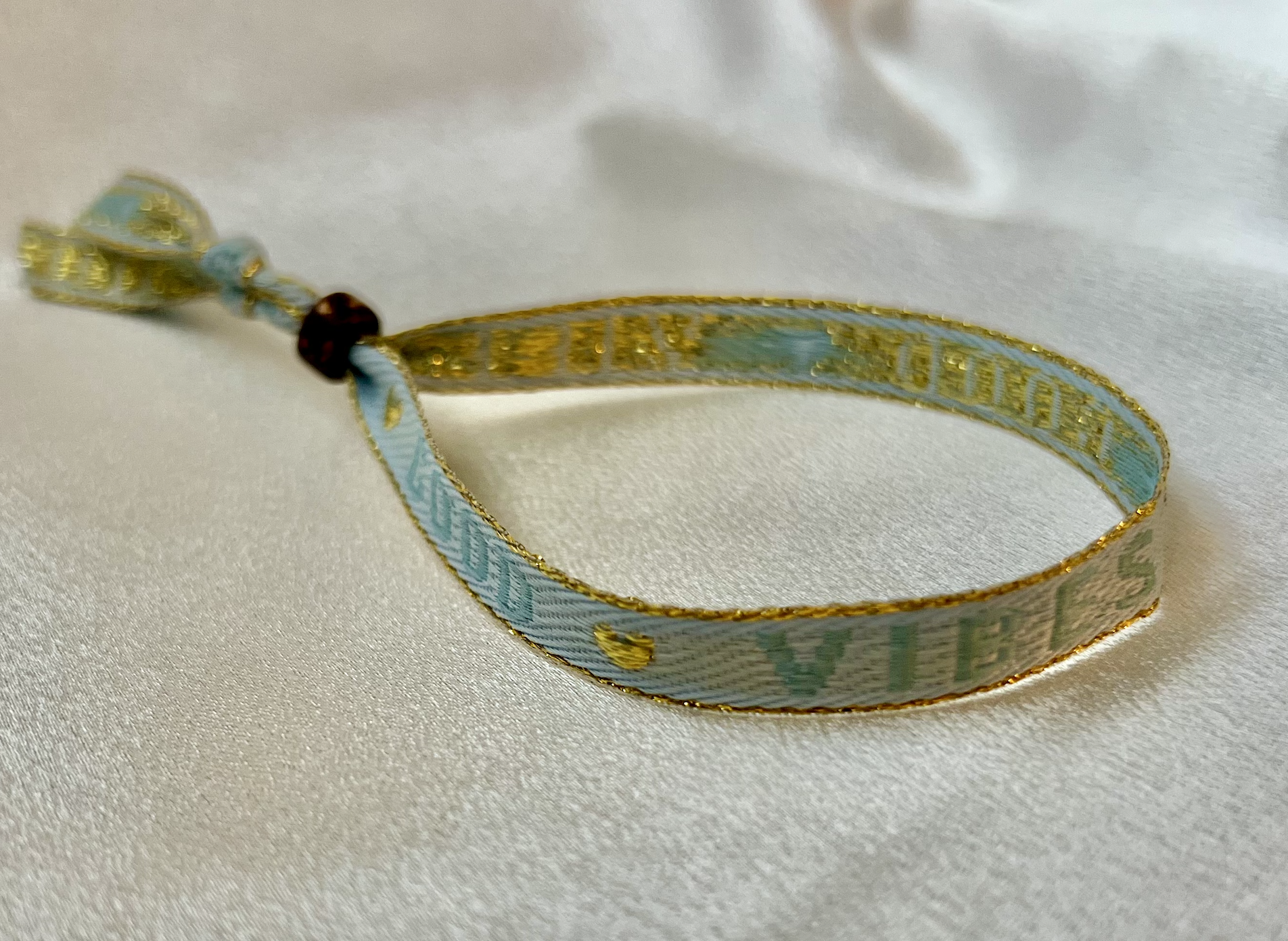 Ribbon Bracelet - Good Vibes