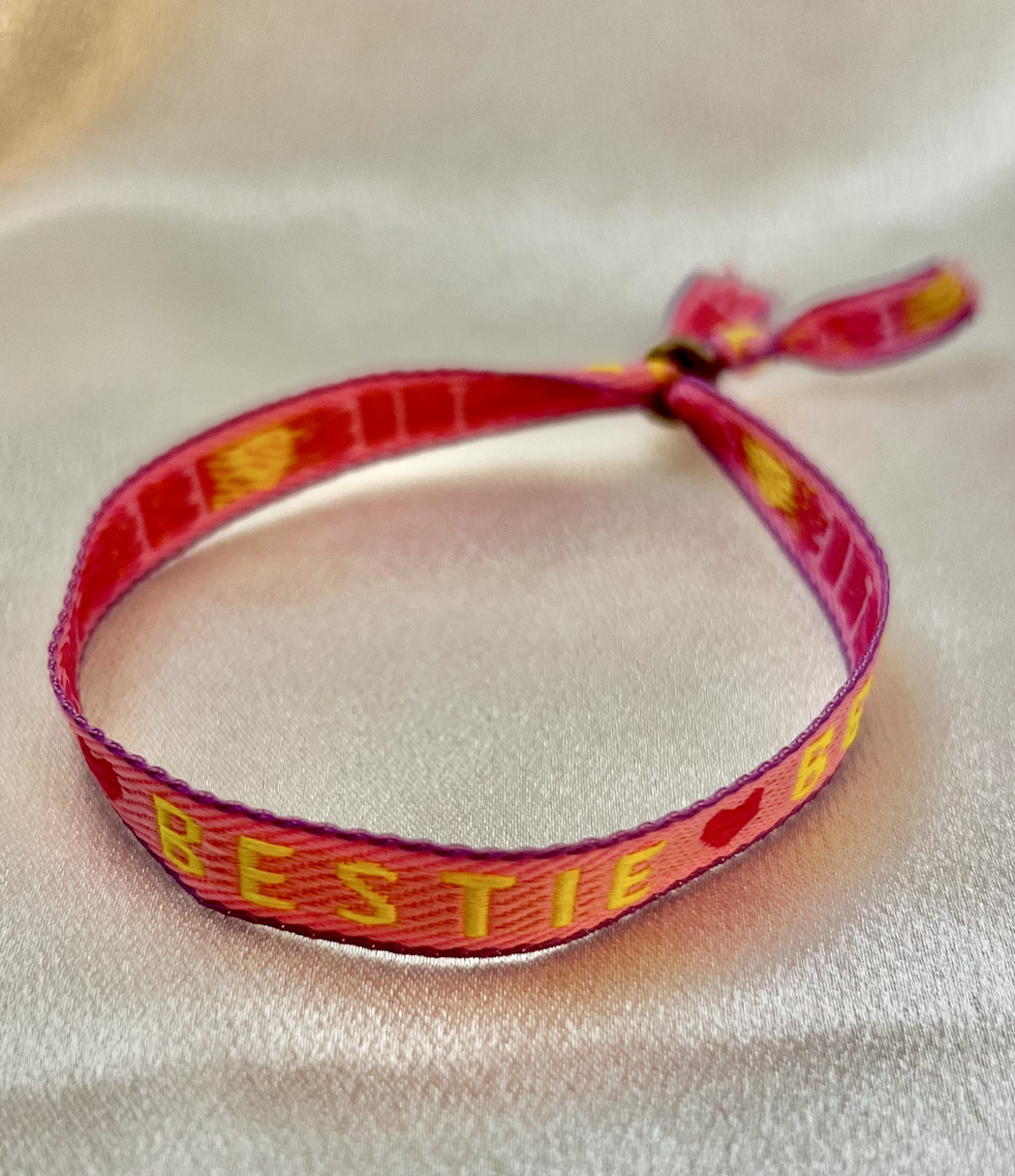 Ribbon Bracelet - Bestie
