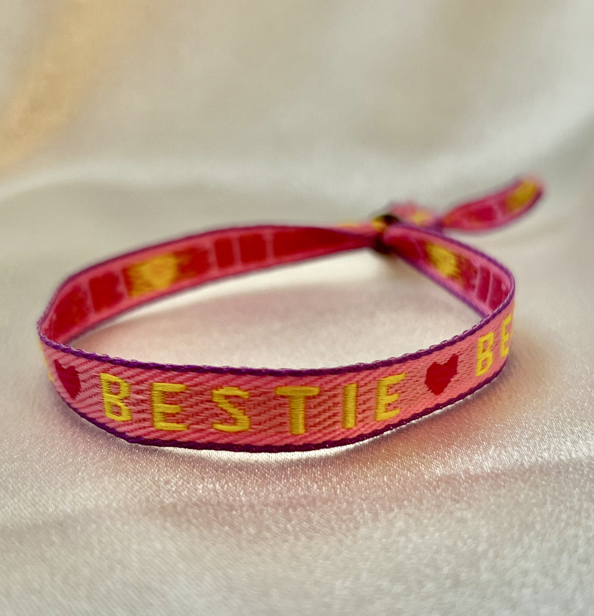 Ribbon Bracelet - Bestie