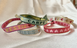 Ribbon Bracelet - Carpe Diem