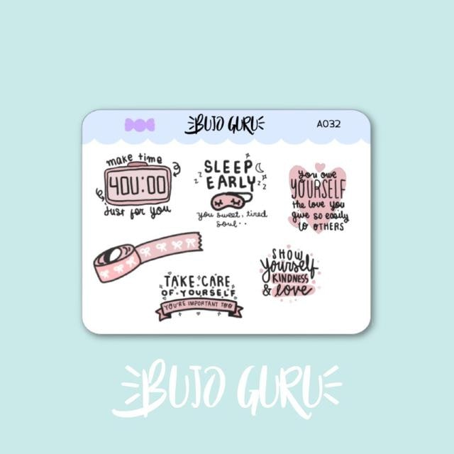 Motivational Sticker Set