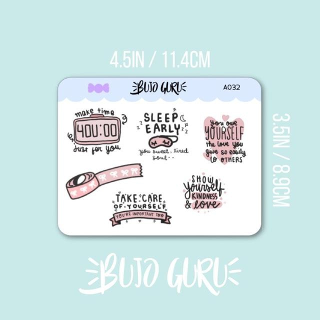 Motivational Sticker Set