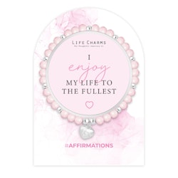 Life Charms - Affirmation Bracelet - I enjoy Life