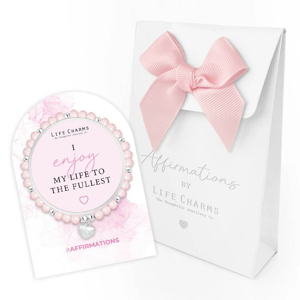 Life Charms - Affirmation Bracelet - I enjoy Life
