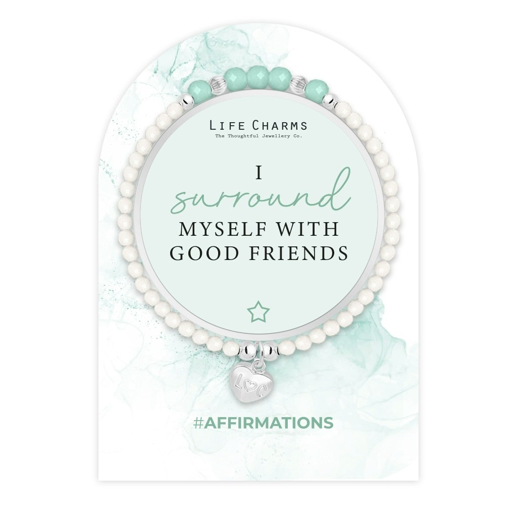 Life Charms - Affirmation Bracelet - Good Friends