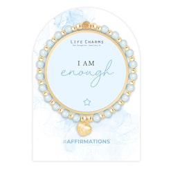 Life Charms - Affirmation Bracelet - I am enough