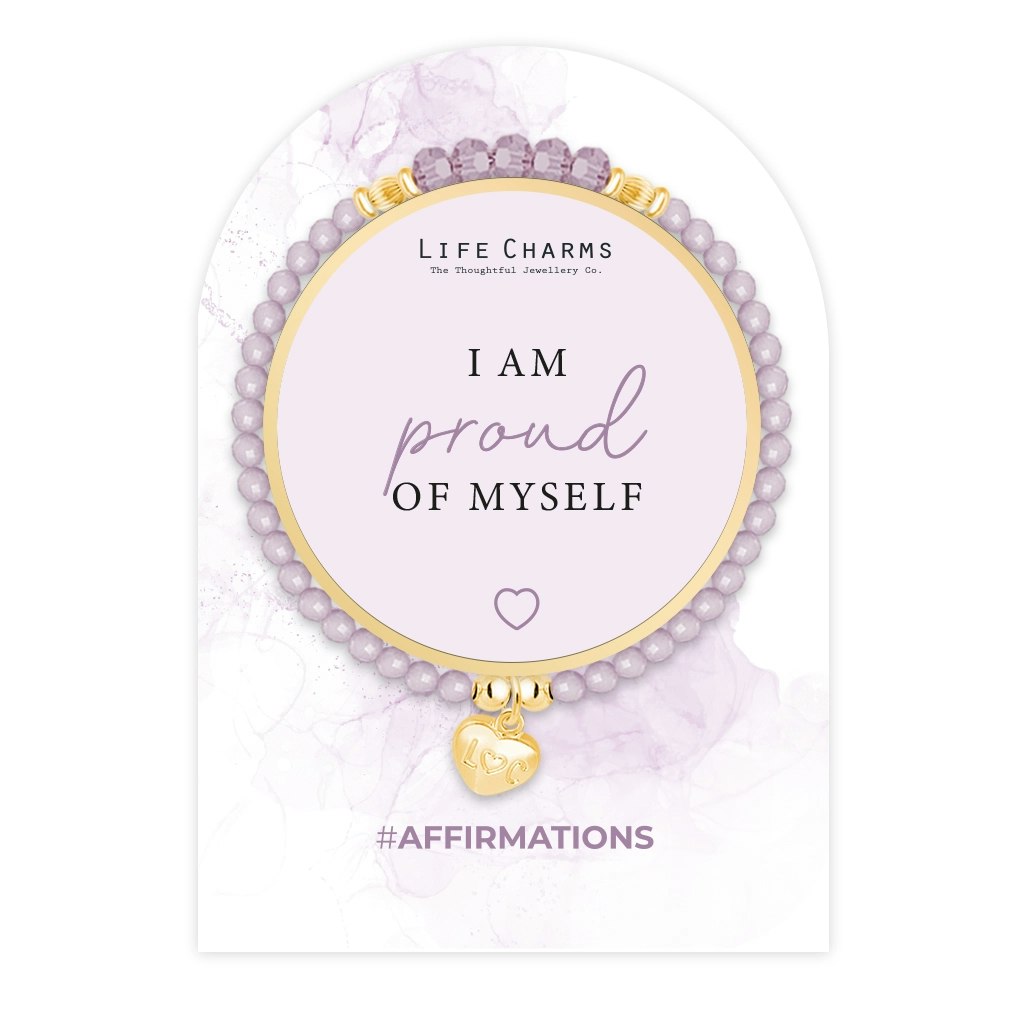 Life Charms - Affirmation Bracelet - Proud of myself