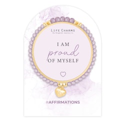 Life Charms - Affirmation Bracelet - Proud of myself