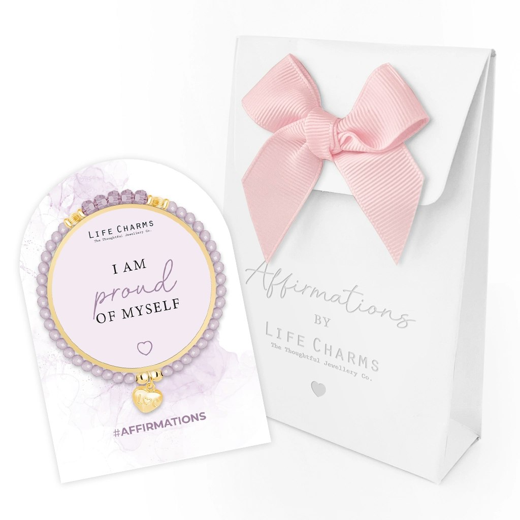 Life Charms - Affirmation Bracelet - Proud of myself