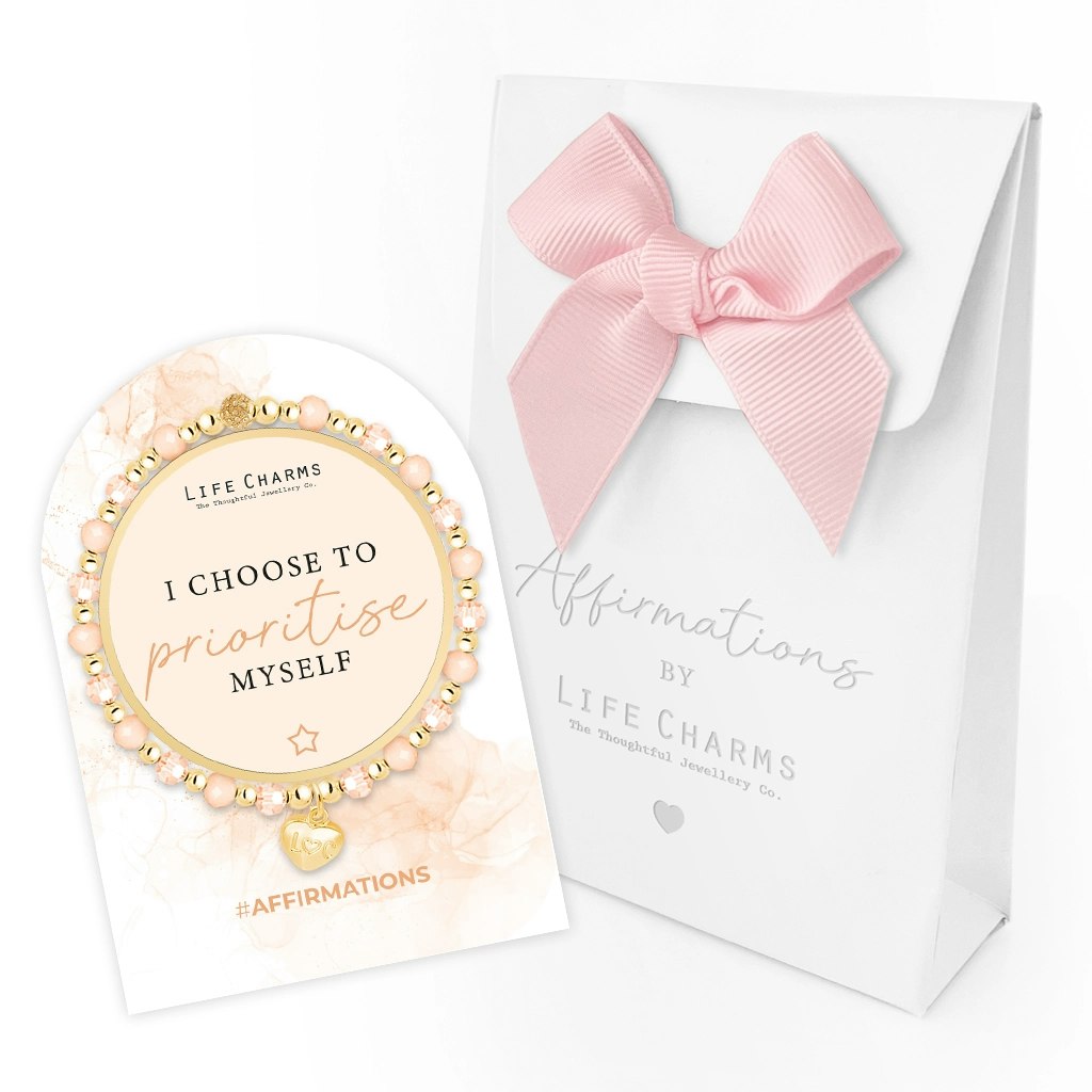 Life Charms - Affirmation Bracelet - Prioritise myself