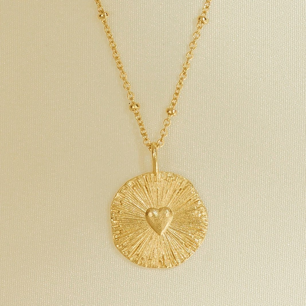 Agape - Radiant Heart  Necklace