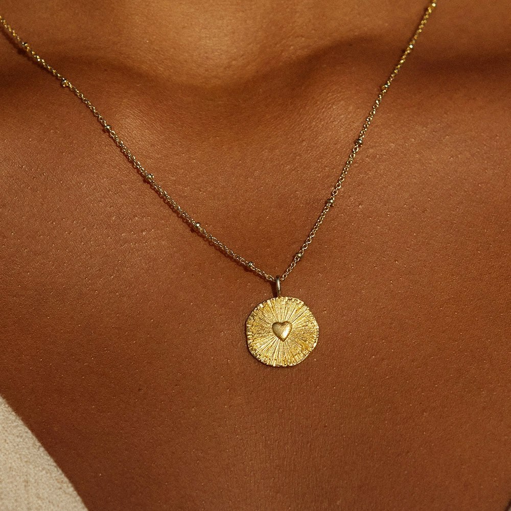 Agape - Radiant Heart  Necklace