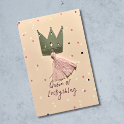 Bursdagskort - Queen of Everything
