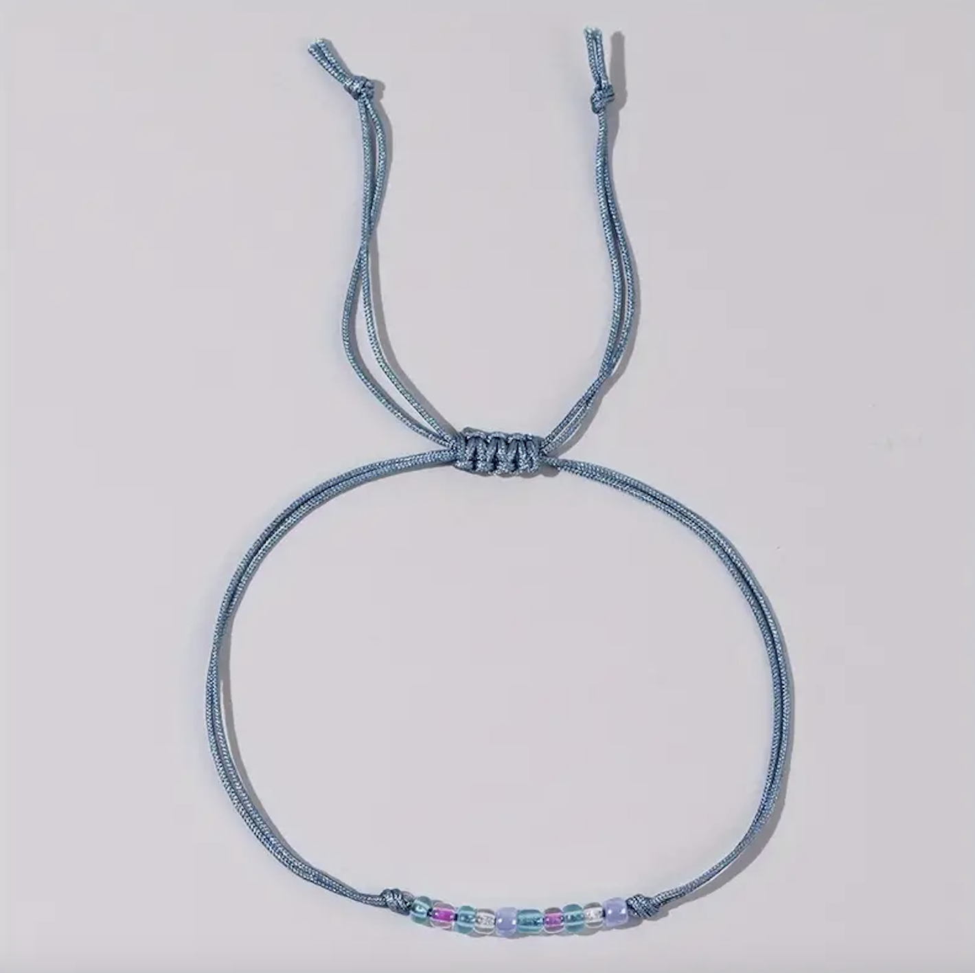 Rice Beads Armbånd - Blå