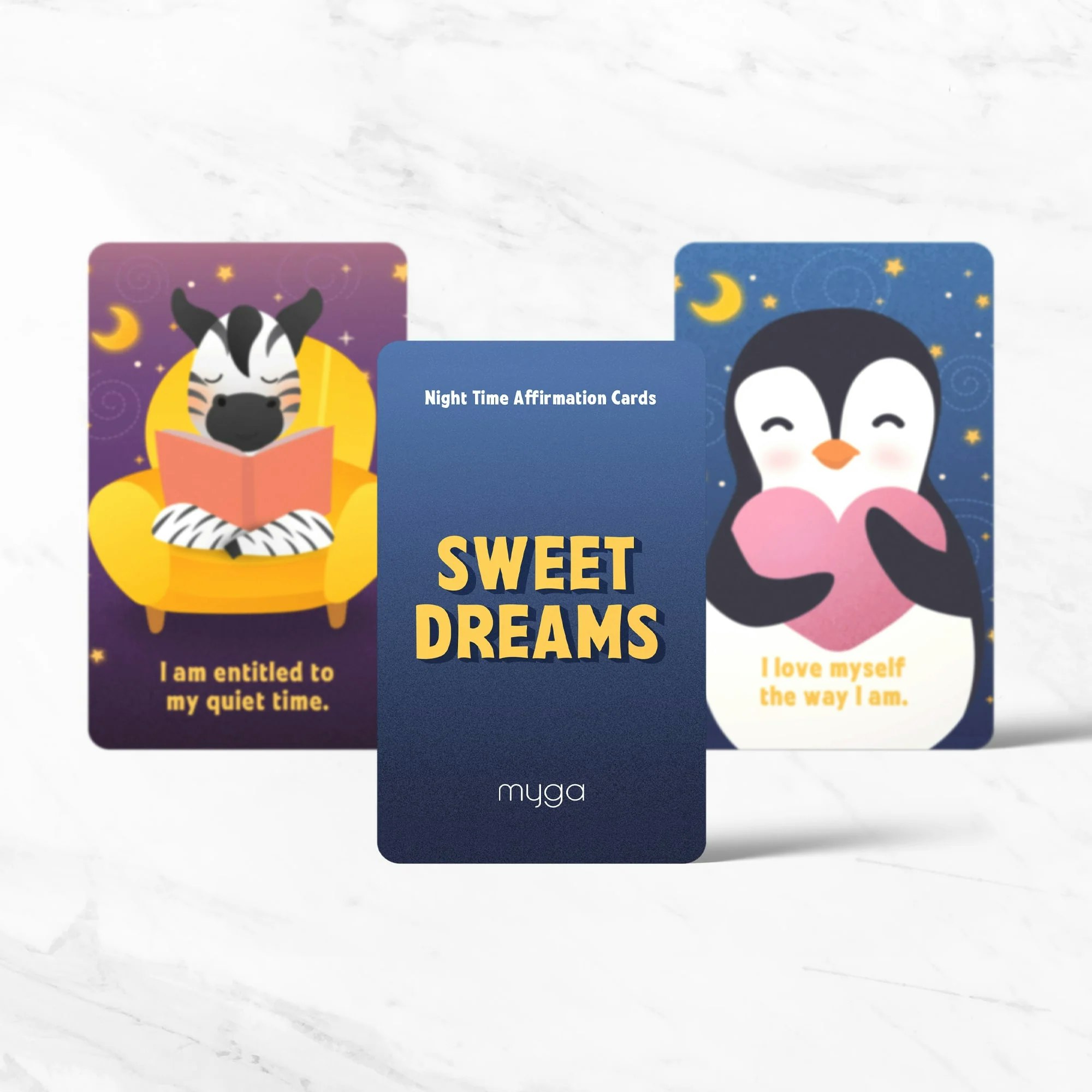 Myga - Sweet Dreams Night Time Affirmation Cards