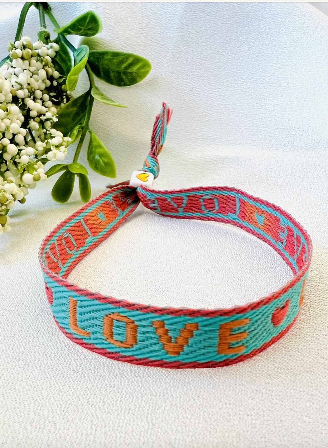 Ribbon Bracelet - Love