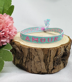 Ribbon Bracelet - Amour