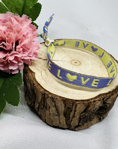 Ribbon Bracelet - Love