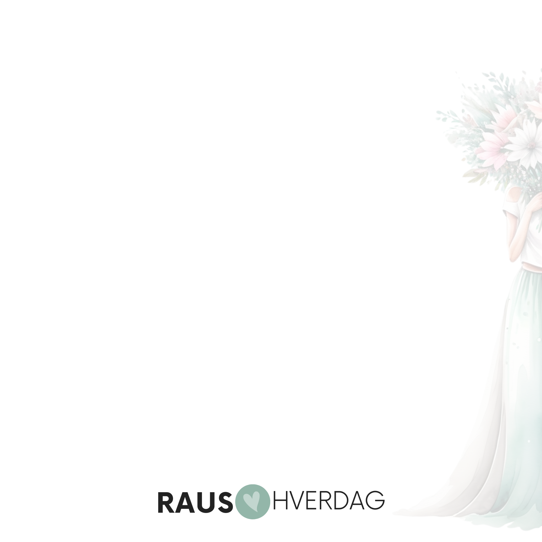 Vipps Konfirmasjonskort  - Flowergirl