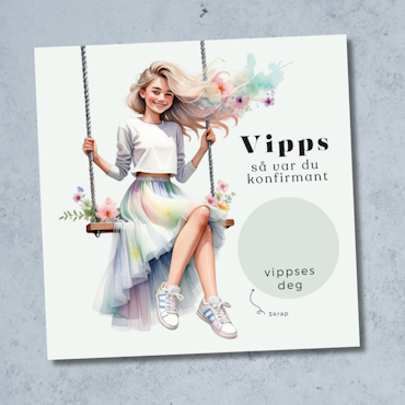 Vipps Konfirmasjonskort