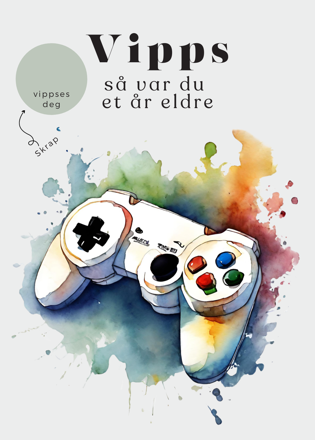 3pk Vipps Skrapekort - Gaming