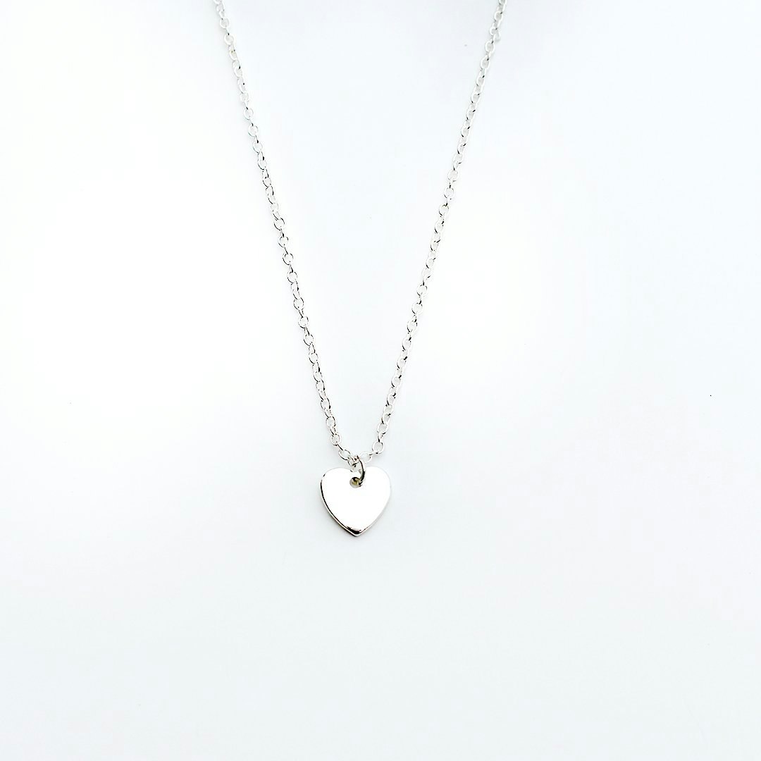 Lucky Feather - Amazing  Mum - Heart Silver Necklace