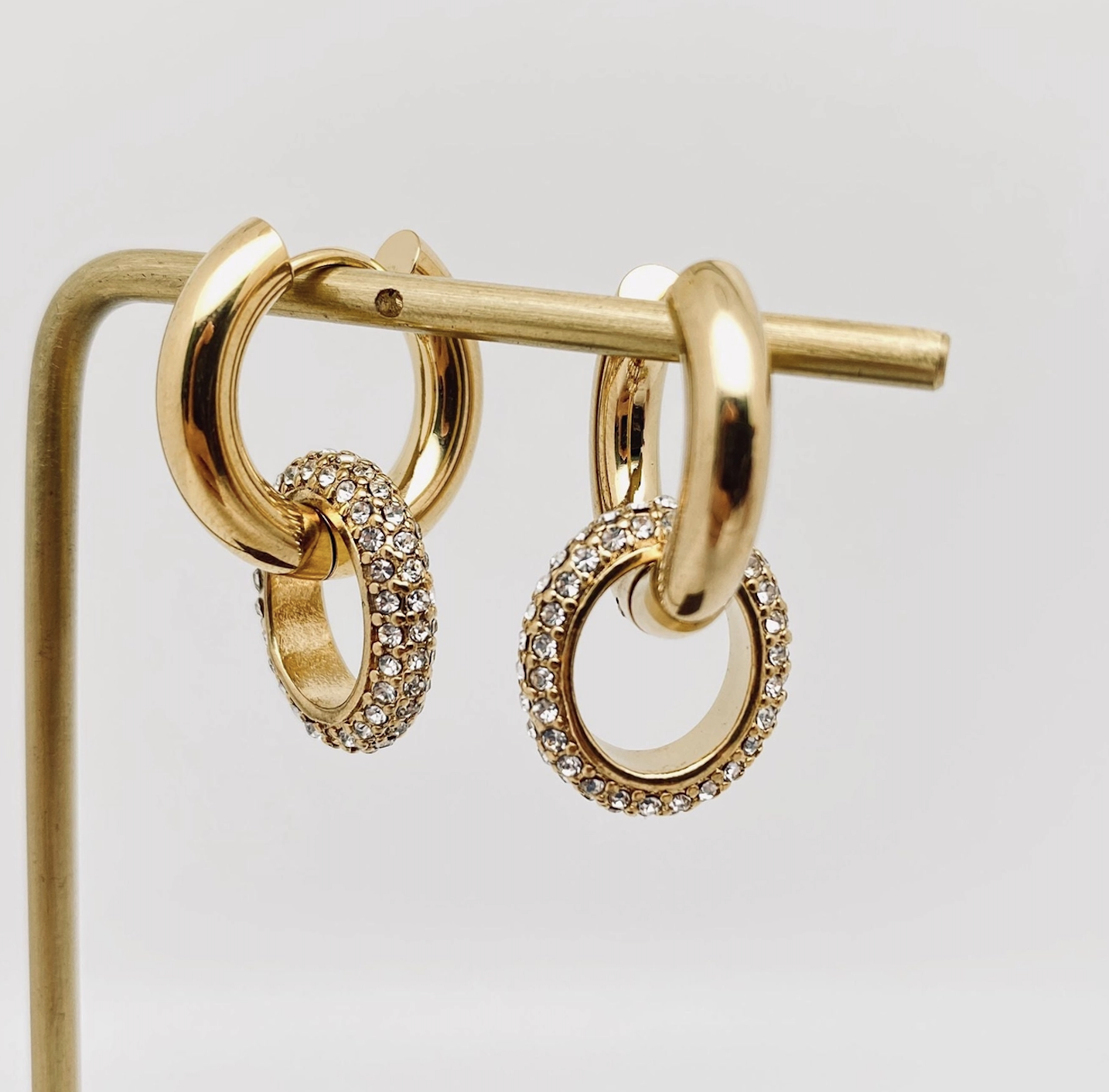 Cubic Zirconia Hoops