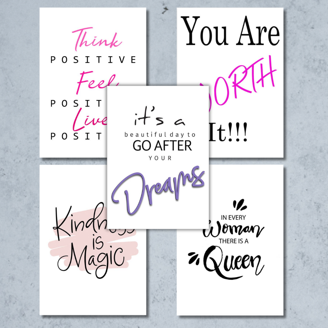 Occasions Kort - 5pk Inspirational Cards