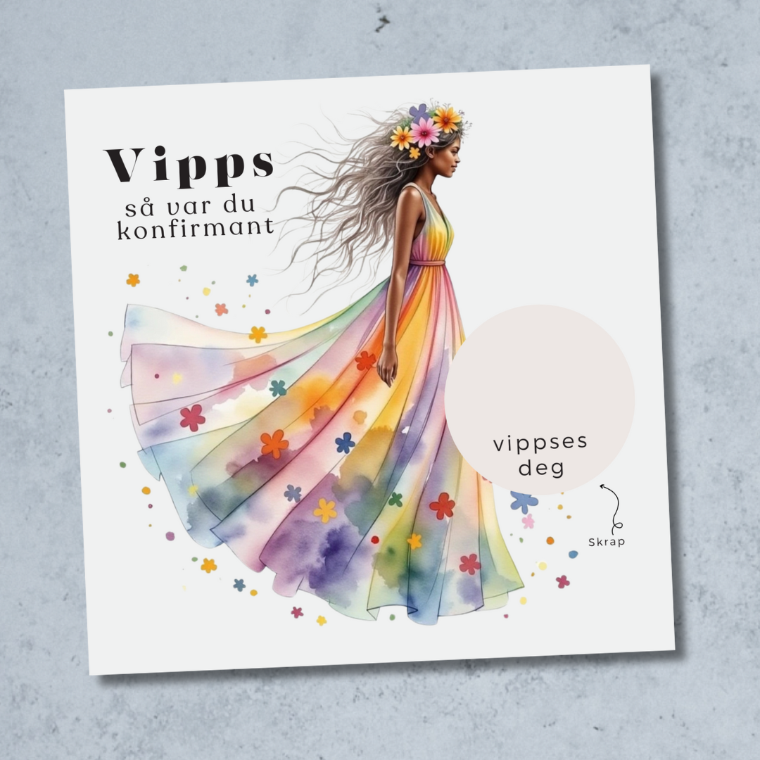 Vipps Konfirmasjonskort