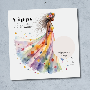 Vipps Konfirmasjonskort
