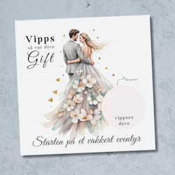 Vipps Bryllupskort