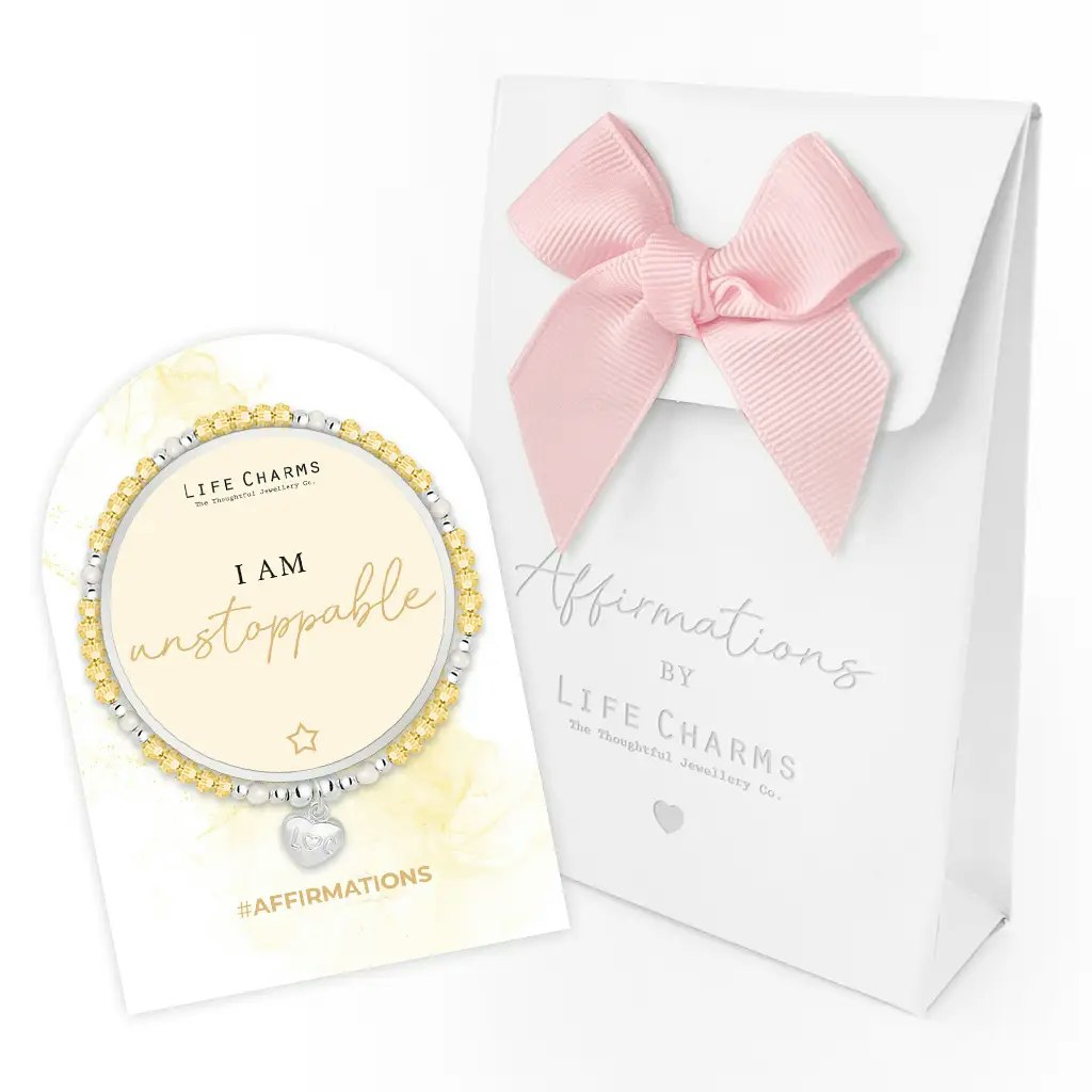 Life Charms - Affirmation Bracelet - Unstoppable