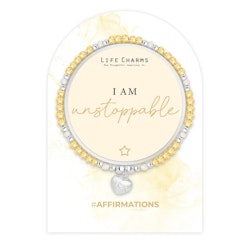 Life Charms - Affirmation Bracelet - Unstoppable