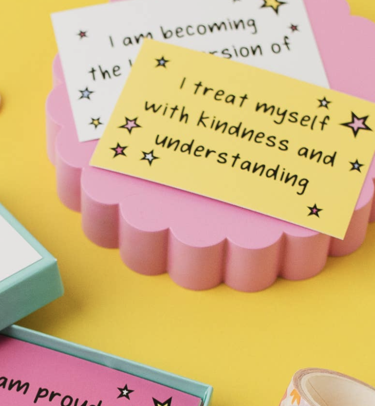 Daily Happiness Affirmation Cards