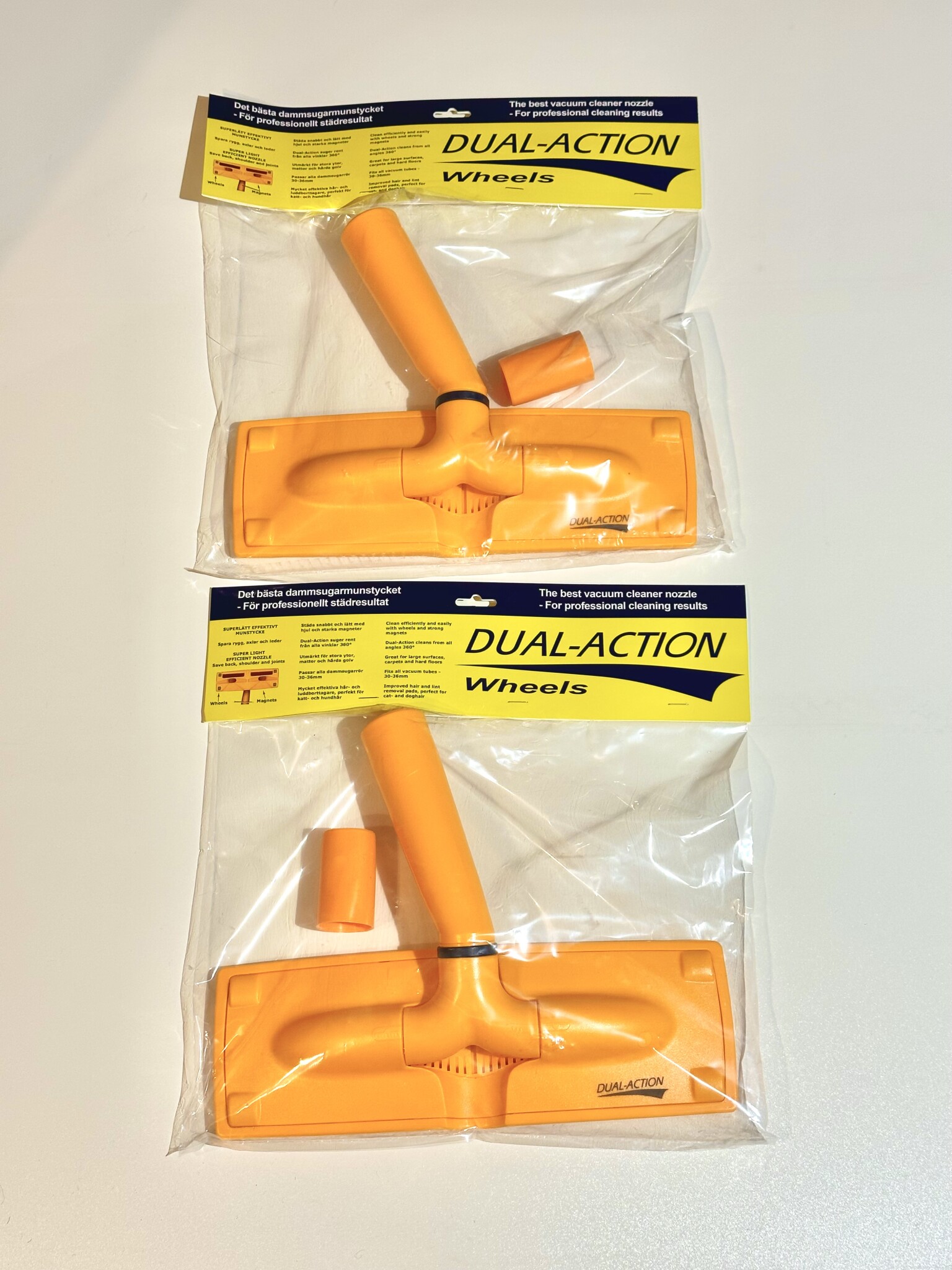 2-Pack Dual-Action Wheels