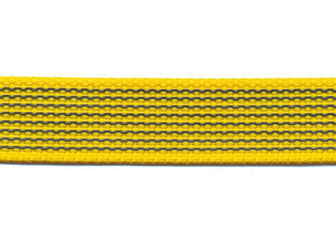 Antiglid koppel/lina 15 mm utan handtag, gul