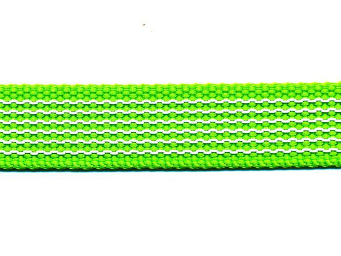 Antiglid band standard, limegrön/vit 20 mm