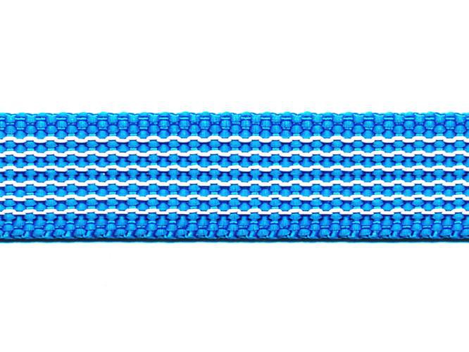 Antiglid band standard, azurblå/vit 20 mm