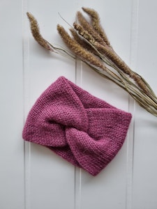 Rosa twist pannebånd